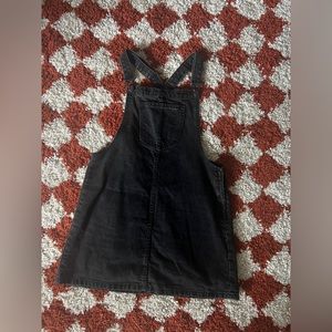forever 21 black denim dress